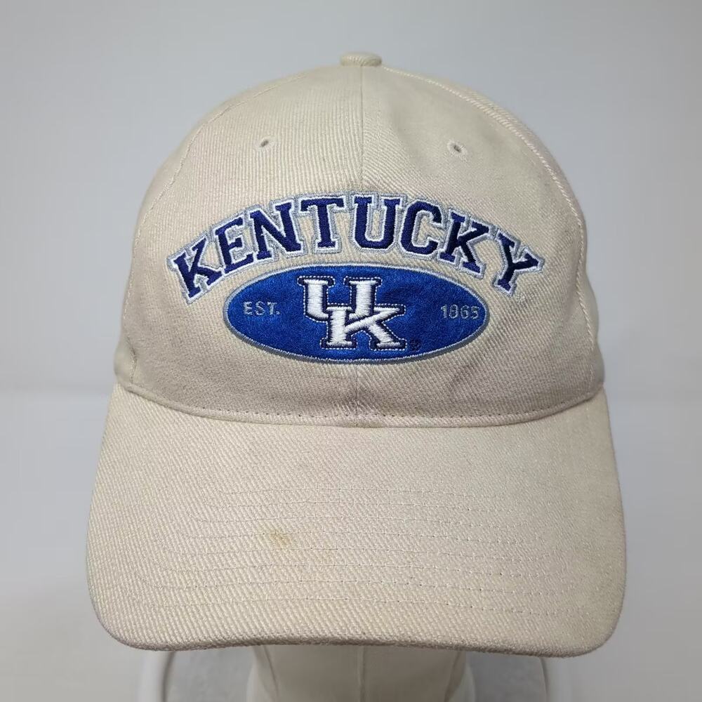 Twins Enterprise NCAA Kentucky Wildcats Hat Brown Blue OSFA Strapback Cap - Picture 2 of 10